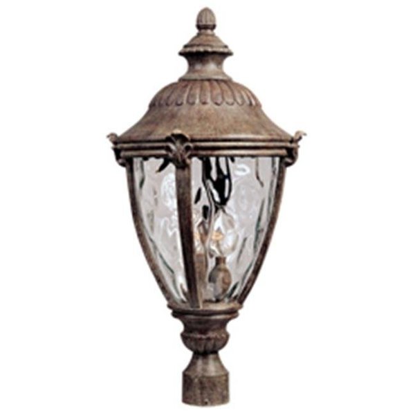 Maxim Lighting Maxim Lighting 3181WGET Morrow Bay Cast 3-Light Outdoor Pole / Post Lantern - Earth Tone 3181WGET